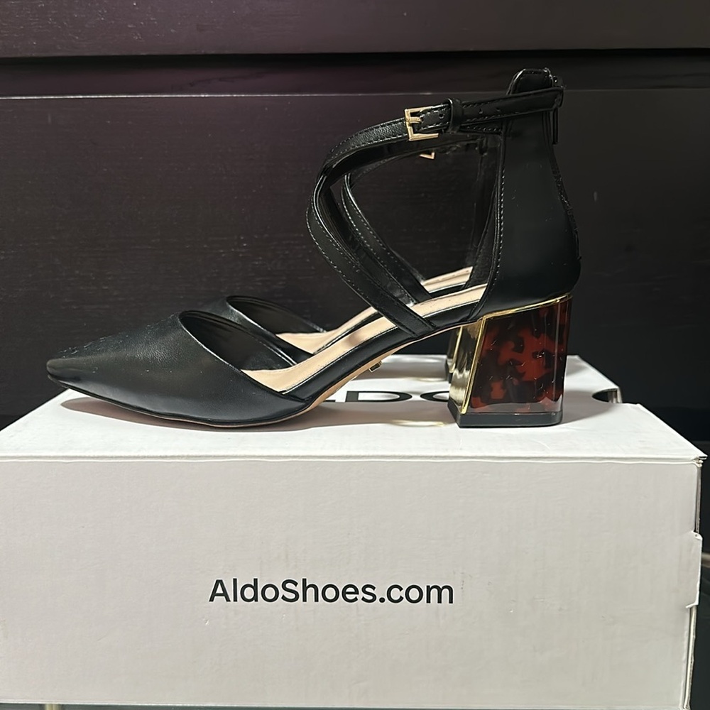 Aldo - Grarwen Ankle Strap Heeled Shoe